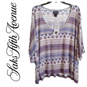TORN by RONNY KOBO Elephant Print Tunic